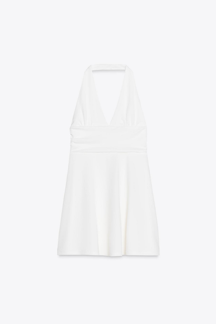 Mini halter elegante jurk