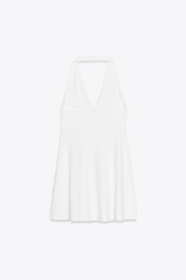 Mini halter elegante jurk