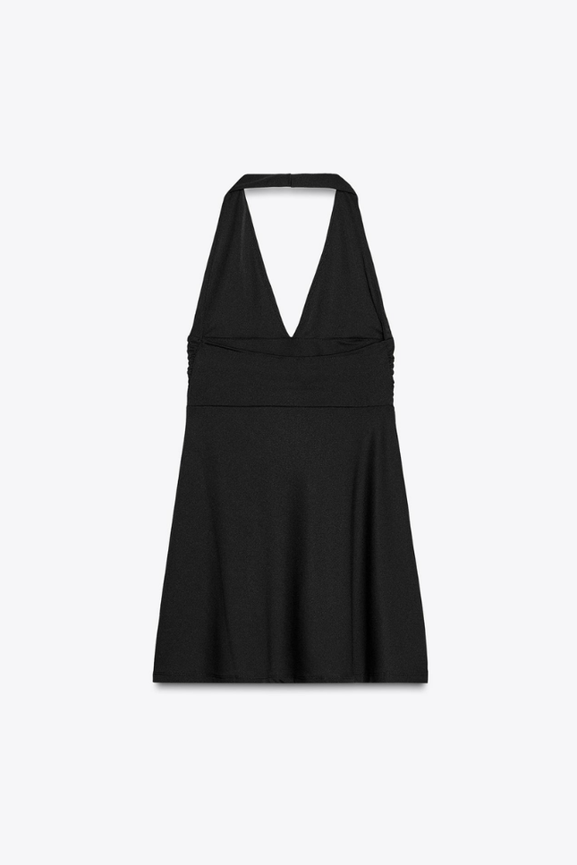 Mini halter elegante jurk
