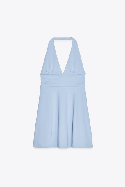 Mini halter elegante jurk