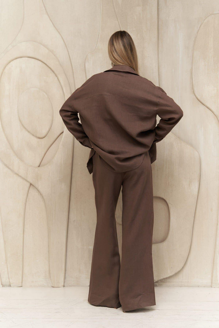 Katoenen loose pants set