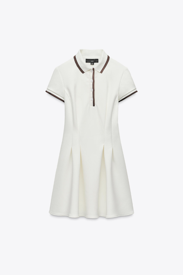 Golf style elegante classis model jurk
