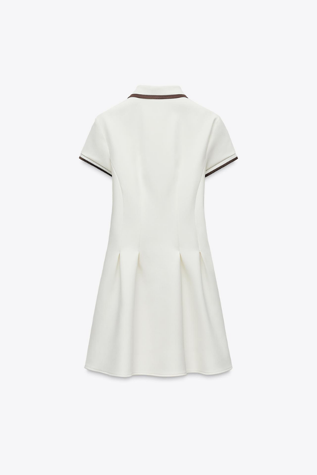 Golf style elegante classis model jurk